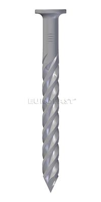 Eurofast Clou torsadé Dim.3,8 x 25mm. 1 kg.